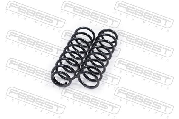 Jeu de suspensions, ressorts (Ressort hélicoïdal) FEBEST ref. 1608-001R-KIT