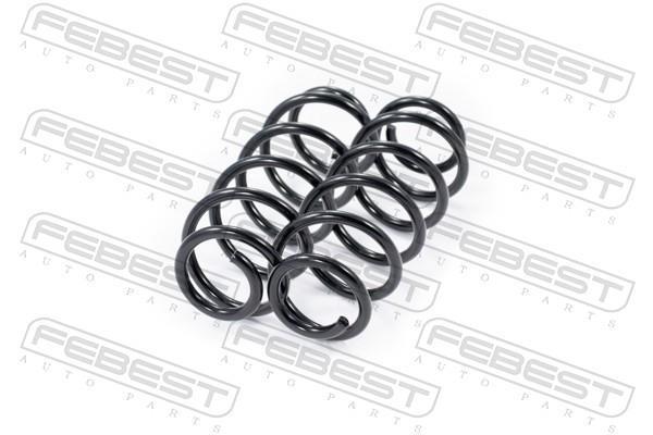Jeu de suspensions, ressorts (Ressort hélicoïdal) FEBEST ref. 1708-002F-KIT