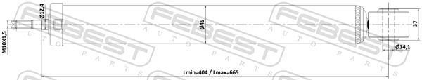 Amortisseurs FEBEST ref. 17110-001R