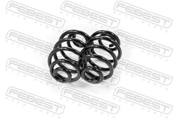 Jeu de suspensions, ressorts (Ressort hélicoïdal) FEBEST ref. 1808-001R-KIT