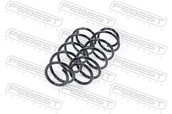 Jeu de suspensions, ressorts (Ressort hélicoïdal) FEBEST ref. 1808-013F-KIT