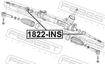 Tirante da direção FEBEST ref. 1822-INS