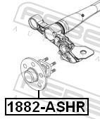 Moyeu de roue (Roulement de roue) FEBEST ref. 1882-ASHR