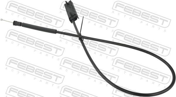 Cable del capó del motor FEBEST ref. 19101-E87TUF