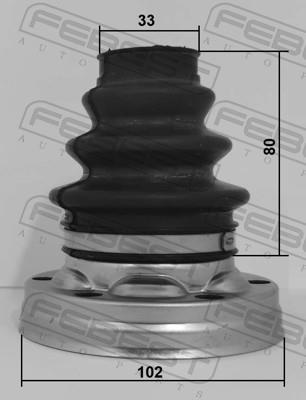 Fuelle, árbol de transmisión FEBEST ref. 1915-E82R