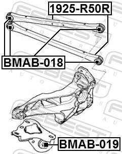 Triangle de suspension FEBEST ref. 1925-R50R