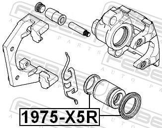 Kit de réparation d'étrier de frein FEBEST ref. 1975-X5R