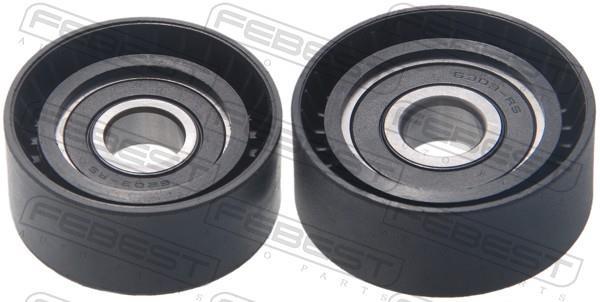 Galet tendeur de courroie d'accessoire FEBEST 1987-F20-KIT