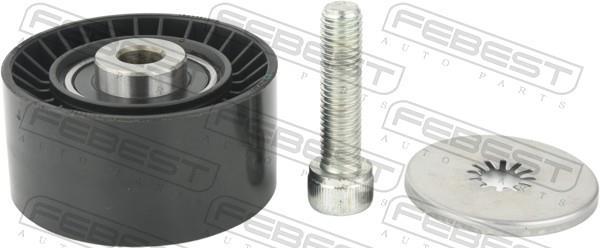Galet enrouleur de courroie d'accessoire FEBEST 1988-F01