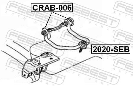 Rotule de suspension (Rotule de pivot) FEBEST 2020-SEB