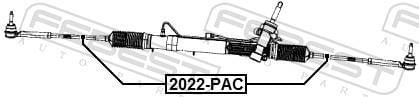 Rotule de direction intérieure FEBEST 2022-PAC
