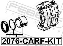 Pinça de travão FEBEST ref. 2076-CARF-KIT