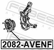 Moyeu de roue (Roulement de roue) FEBEST ref. 2082-AVENF