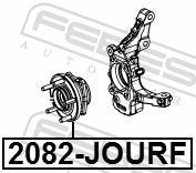 Moyeu de roue (Roulement de roue) FEBEST ref. 2082-JOURF