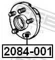 Boulon de roue FEBEST 2084-001
