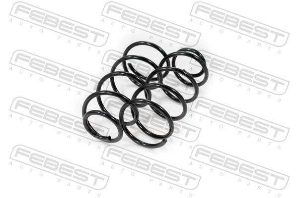 Jeu de suspensions, ressorts (Ressort hélicoïdal) FEBEST ref. 2108-004F-KIT
