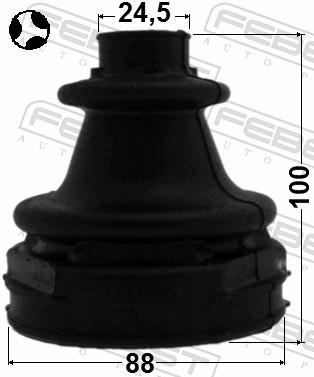 Fuelle, árbol de transmisión FEBEST ref. 2115-GELHT