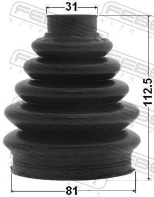 Fuelle, árbol de transmisión FEBEST ref. 2117P-CA216