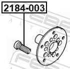 Tornillo de rueda FEBEST ref. 2184-003