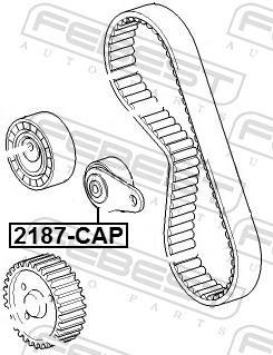 Rolo tensor da correia de distribuição FEBEST ref. 2187-CAP