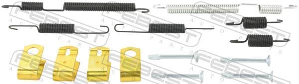 Kit d'accessoires pour mâchoire de frein à tambour FEBEST ref. 2204-CERR-KIT