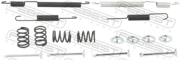Kit d'accessoires pour mâchoire de frein à tambour FEBEST ref. 2204-SOULR-KIT