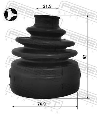 Fole de cardã FEBEST ref. 2215-NS20T