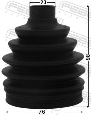 Joint-soufflet, arbre de commande FEBEST ref. 2217P-SORR