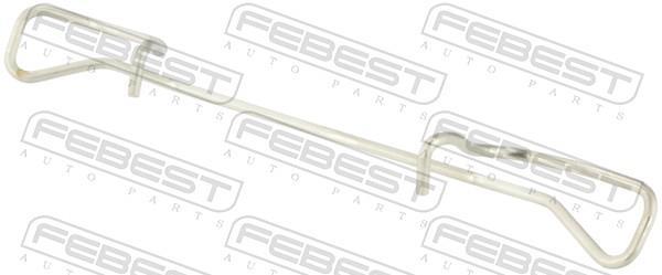 Ressort, plaquette de frein à disque FEBEST 2303-001