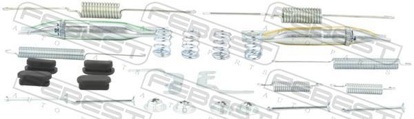 Kit d'accessoires pour mâchoire de frein à tambour FEBEST ref. 2304-2H0R-KIT