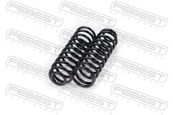 Jeu de suspensions, ressorts (Ressort hélicoïdal) FEBEST ref. 2308-002R-KIT