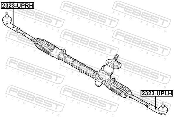 Rótula barra de dirección FEBEST ref. 2323-UPLH
