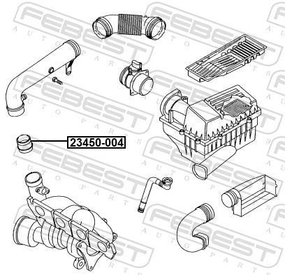 Tuyauterie FEBEST ref. 23450-004