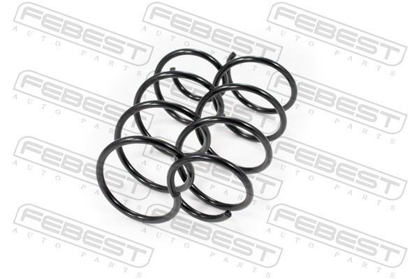 Jeu de suspensions, ressorts (Ressort hélicoïdal) FEBEST ref. 2408-002F-KIT