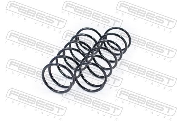 Jeu de suspensions, ressorts (Ressort hélicoïdal) FEBEST ref. 2508-006F-KIT