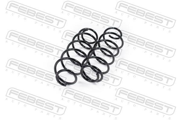 Jeu de suspensions, ressorts (Ressort hélicoïdal) FEBEST ref. 2508-008F-KIT