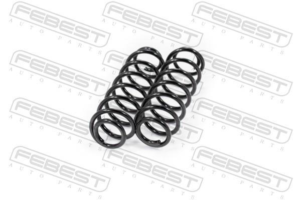 Jeu de suspensions, ressorts (Ressort hélicoïdal) FEBEST ref. 2608-005R-KIT