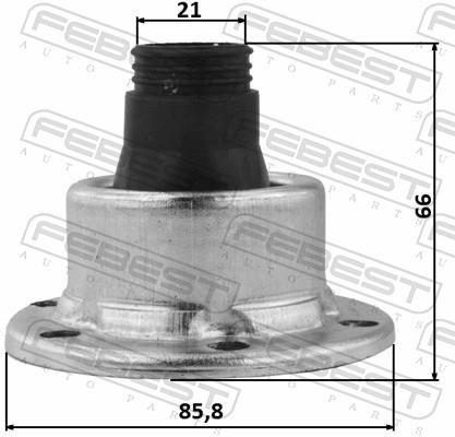 Joint-soufflet, arbre de commande FEBEST ref. 2715-XC90