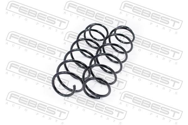 Jeu de suspensions, ressorts (Ressort hélicoïdal) FEBEST ref. 2808-006F-KIT