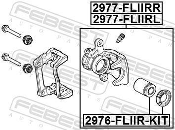 Pinça de travão FEBEST ref. 2977-FLIIRL