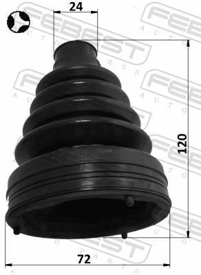 Fuelle, árbol de transmisión FEBEST ref. 3215-STST