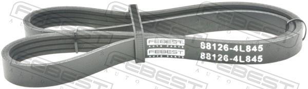 Courroie trapézoïdale à nervures FEBEST ref. 88126-4L845