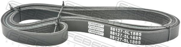 Courroie trapézoïdale à nervures FEBEST ref. 88127-5L1885