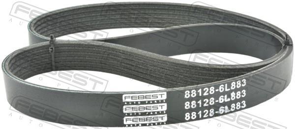 Correia trapezoidal estriada FEBEST ref. 88128-6L883