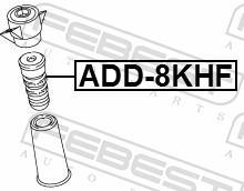 Amortisseurs FEBEST ref. ADD-8KHF