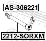 Palier, arbre moteur FEBEST ref. AS-306221