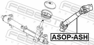 Arbre de direction FEBEST ref. ASOP-ASH