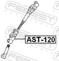 Arbre de direction FEBEST AST-120