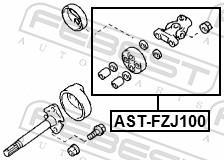 Arbre de direction FEBEST ref. AST-FZJ100