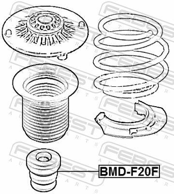 Amortisseurs FEBEST ref. BMD-F20F
